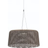 Gloster Ambient Mesh Extra Large Pendant Lamp Carob