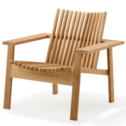 Cane-Line Amaze Stackable Lounge Chair - Teak