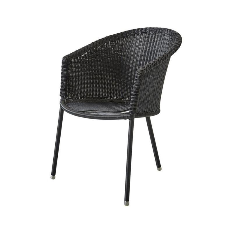 Cane-Line Trinity Stackable Weave Chair - Graphite