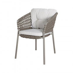Cane-Line Ocean Soft Rope Stackable Chair - Taupe