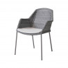 Cane-Line Breeze Stackable Weave Chair Light Grey