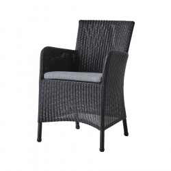 Cane-Line Hampsted Weave Chair - Black