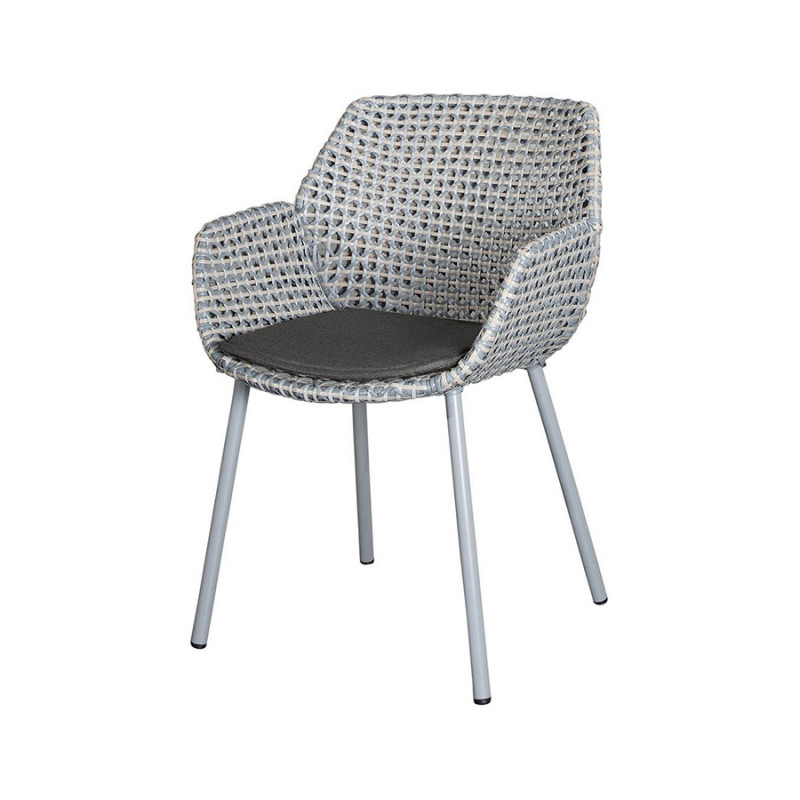 Cane-Line Vibe Weave Armchair - Light Grey |Grey/Taupe