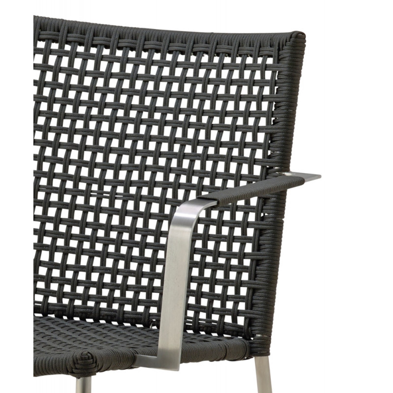 Cane-Line Straw Stackable Rope Armchair