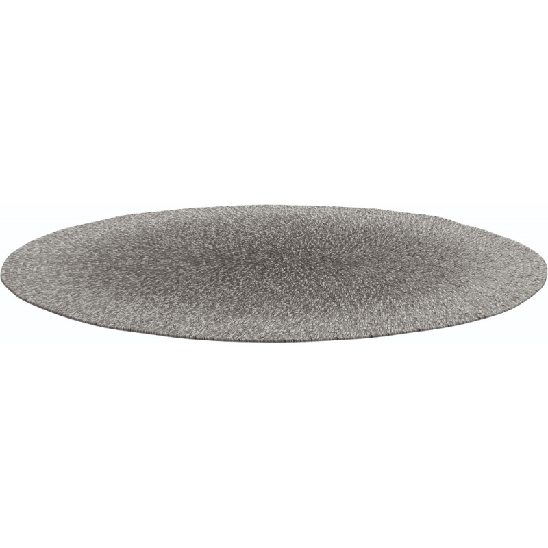 Gloster Outdoor Rug Round Pewter Ombre