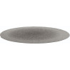 Gloster Outdoor Rug Round Pewter Ombre