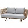 Cane-Line Nest 2-Seater Outdoor Sofa Natural