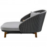 Cane-Line Peacock Daybed Weave And Light Grey