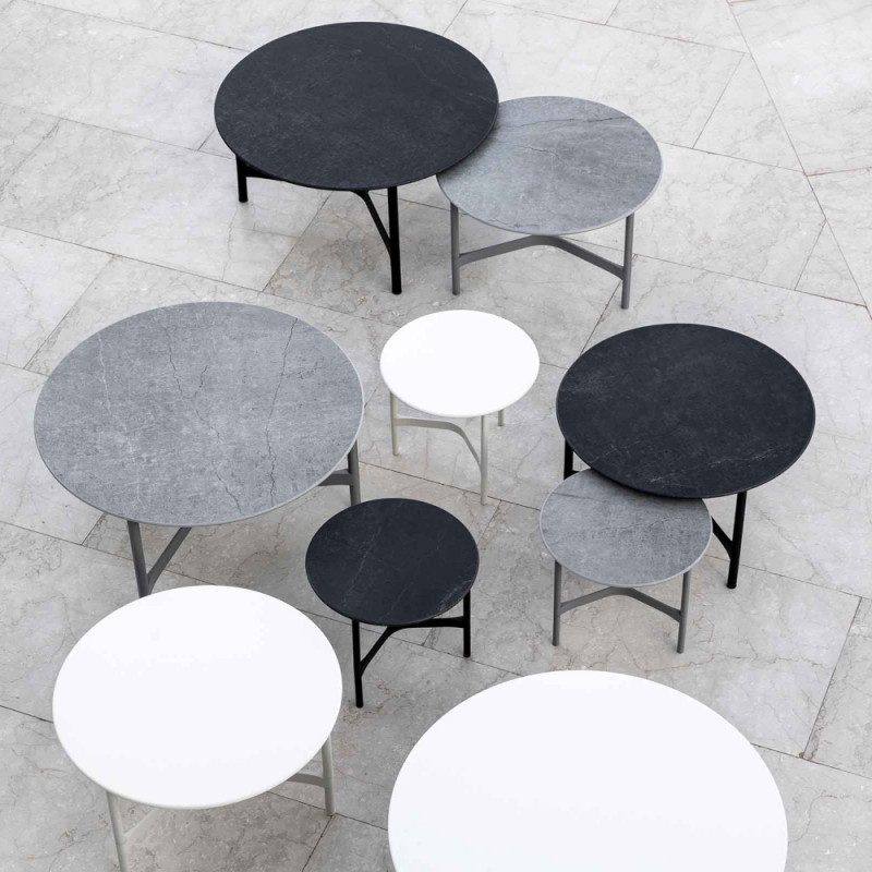 Cane-Line Twist Coffee Table Large Aluminium