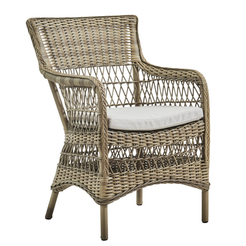 Sika Design Marie Exterior Arm Chair - Antique Grey