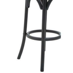 Counter Stool with Natural Rattan Seat