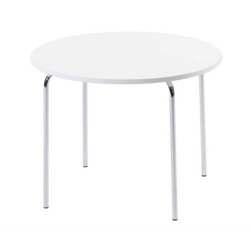 Childs Round White Table