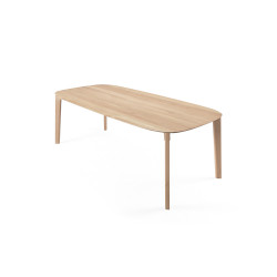 Wewood Soma Table with Oak or Walnut Frame