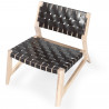 Wewood Odhin Lounge Chair with Oak Or Walnut Frame