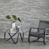 Cane-Line Wave Coffee Table Large Rattan Glass