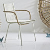 Cane-Line Sidd Chair With Armrest Stackable