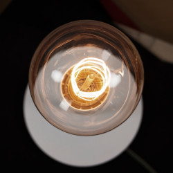 Sotto Luce Bi M 1/T Table Lamp - White/Transparent/White