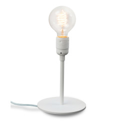 Sotto Luce Bi M 1/T Table Lamp - White/Transparent/White