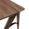 Wewood Bridge Desk with Oak or Walnut Frame