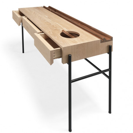 Wewood Concierge Console Table/Desk | Oak or Walnut