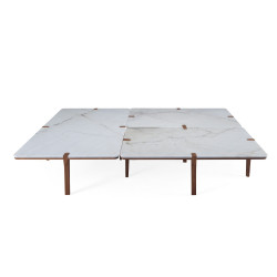 Wewood Corner Rectangular Coffee Table 180 cm