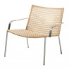 Cane-Line Straw Lounge Chair Flat Weave Stackable