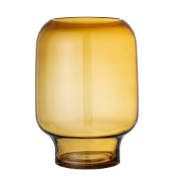 Bloomingville Adine Vase Yellow Glass