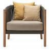 Vincent Sheppard Lento Lounge Chair + Seat Cushion & Deco Cushions