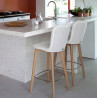 Vincent Sheppard Lily Counter Stool in Pure White