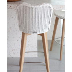 Vincent Sheppard Lily Counter Stool in Pure White