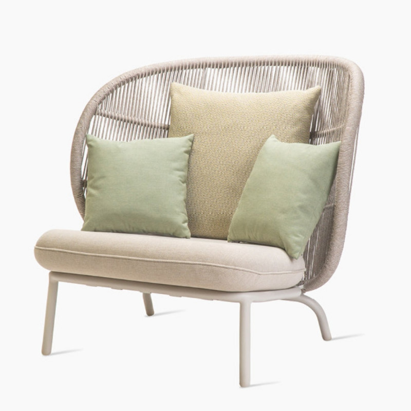 Vincent Sheppard Kodo Cocoon Lounge Chair Kiwi Cushion Combination