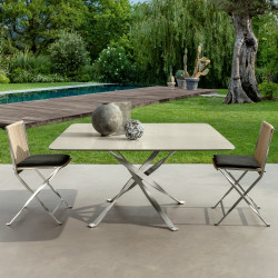 Talenti George Outdoor Dining Table 150 cm x 150 cm