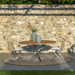 Talenti George Outdoor Dining Table Round | Dia 155 CM