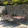 Talenti Leaf Rectangular Outdoor Dining Table