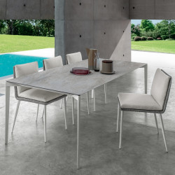 Talenti Leaf Rectangular Outdoor Dining Table