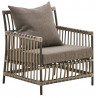 Sika Design Caroline Exterior Lounge Chair Moccachino
