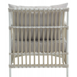 Sika Design Caroline Exterior Lounge Chair White