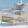 Sika Design Caroline Exterior Lounge Chair White