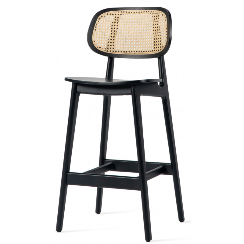 Vincent Sheppard Titus Counter Stool Black Stained Oak