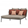 Vincent Sheppard Kodo Daybed Carbon Beige Cushion Combination