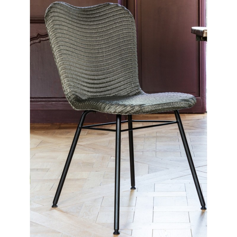 Vincent Sheppard Lily Dining Chair Steel A Base
