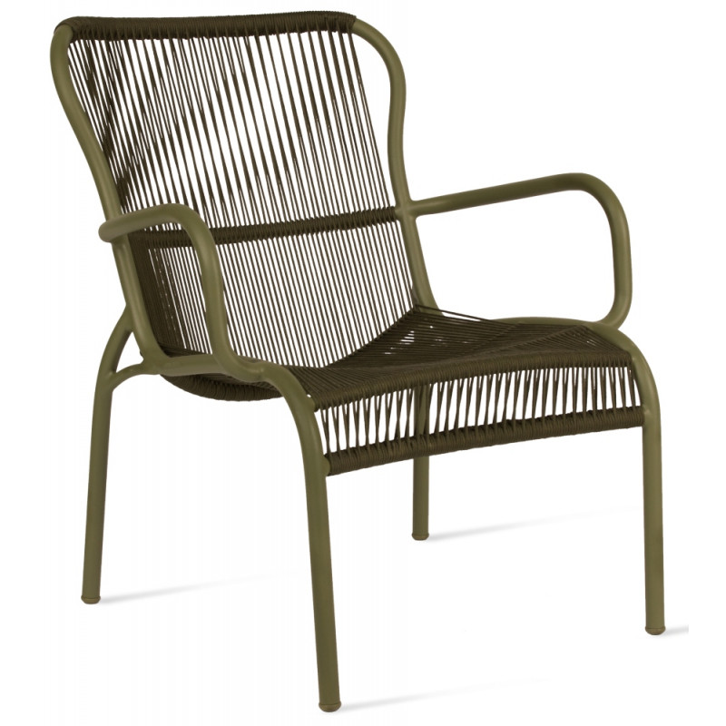 Vincent Sheppard Loop Outdoor Lounge Chair Taupe