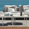 Talenti Slam Outdoor Coffee Table White Pearl | 2 Sizes