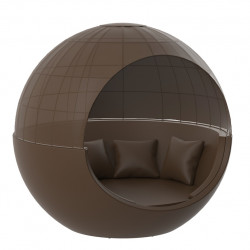 Vondom Ulm Moon Daybed with Fabric Top