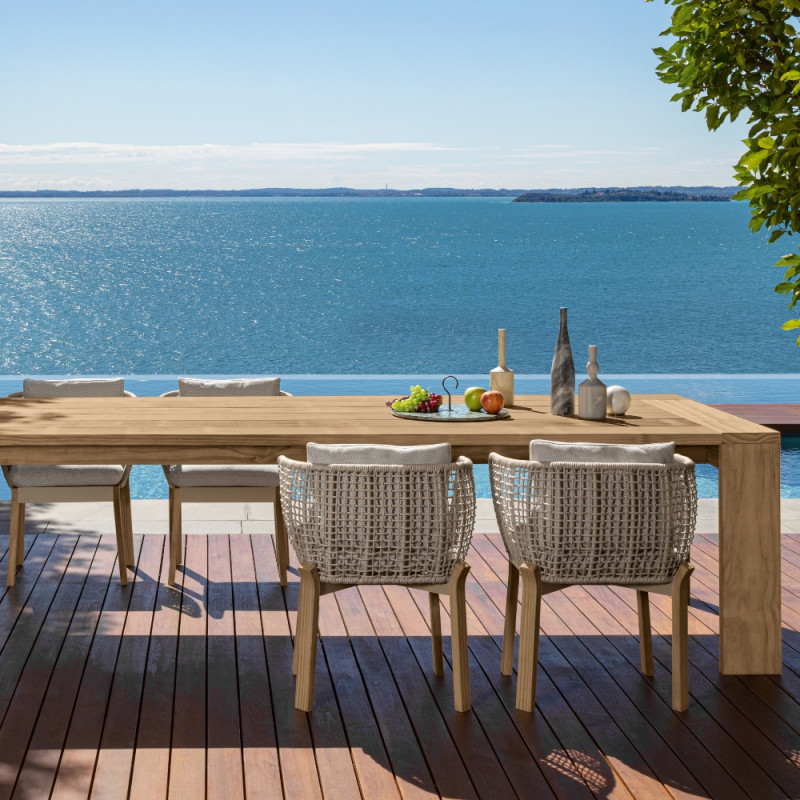 Talenti Argo Outdoor Dining Table | Accoya Wood | 280 cm