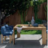 Talenti Argo Square Outdoor Dining Table | Accoya Wood | 165 cm