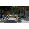 Talenti Argo Square Outdoor Dining Table | Accoya Wood | 165 cm