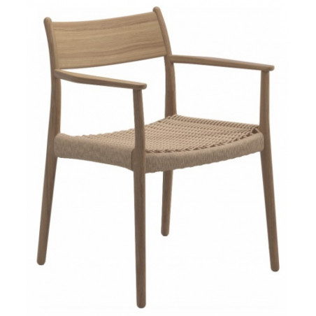 Gloster Lima Dining Chair with Arms