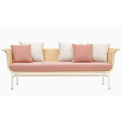 Vincent Sheppard Wicked Outdoor 3S Sofa | Natural White