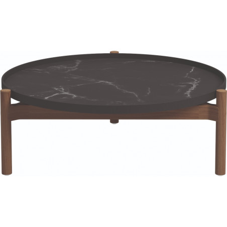 Gloster Sepal Outdoor Coffee Table | Nero